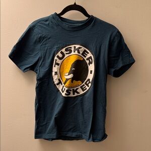 Tusker Beer Logo Graphic Tee – Made in Kenya – Unisex S